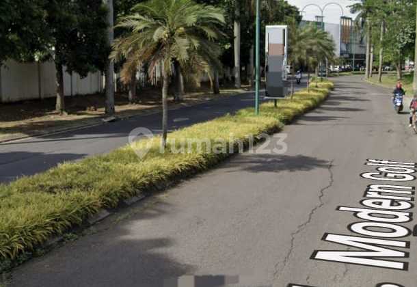 Kavling di Modernland,View Golf,Luas:1065m,Ppjb,Harga:12 Jt/M