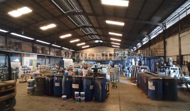 Dijual Gudang Dan Tanah di Jatake,luas 1,5ha,Shm,Harga 58 M Nego