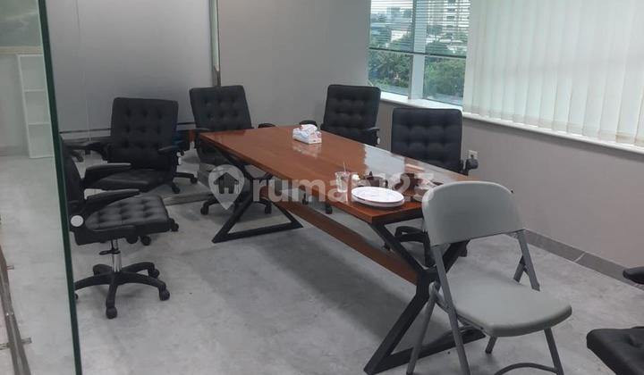 For Rent Office Space at Sastra Graha Building, Kebon Jeruk, Area 105 Sqm, Ready Condition, Price: 180 Thousand/M2/Month