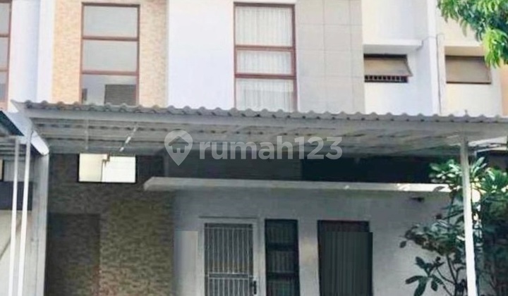 Rumah 2lt 187m type 3KT cluster alamanda JGC Jakarta garden city