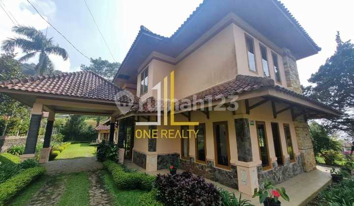 Villa For Sale View Gunung Gede Di Puncak Bogor