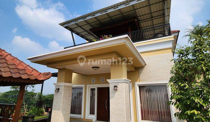 Rumah Konsep Villa Di Tembalang Semarang Full Furnished  2