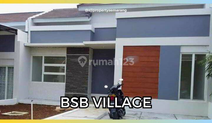 Turun Harga, Rumah 1 Lantai Di Bsb Village Mijen Semarang  1