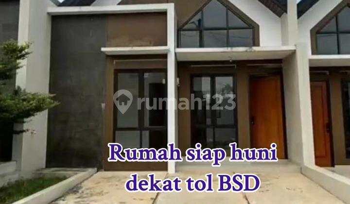 Rumah 1 Lantai Pamulang Ready Stock Strategis Dekat Stasiun dan Tol Bsd