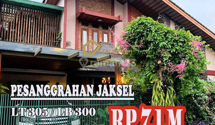 Rumah Mewah Pesanggarahan Jaksel Bebas Banjir Jual Cepat 1