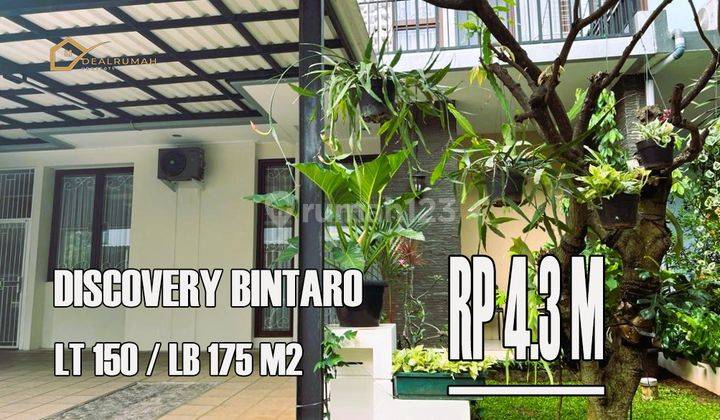 Rumah Modern Area Premium Discovery Bintaro siap huni 1