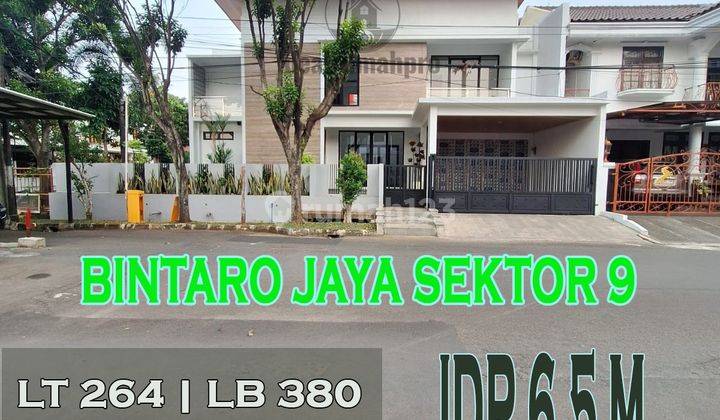 Rumah Baru Dekat Masjid Raya Bintaro Sektor 9 Bebas Banjir 1