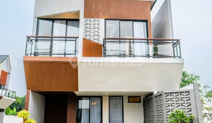 Rumah cluster exclusive dekat bandara udara pondok cabe pamulang 