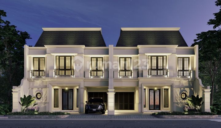 Rumah Mewah Amrican Classic 3 Lantai Cempaka Putih Tengah 2