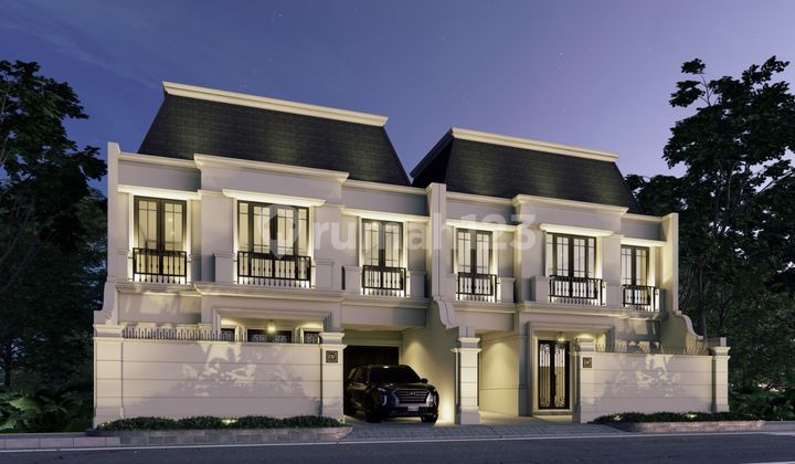 Rumah Mewah Amrican Classic 3 Lantai Cempaka Putih Tengah 1