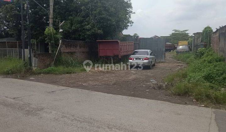 Tanah Letak Dekat Dengan Jalan Majapahit.dekat Dengan Tol .500 Meter Ke Jalan Majapahit.10 Menit Ke Tol .jalan Lebar Akses Truk.cocok Untuk Gudang .untuk Bengkel. 1