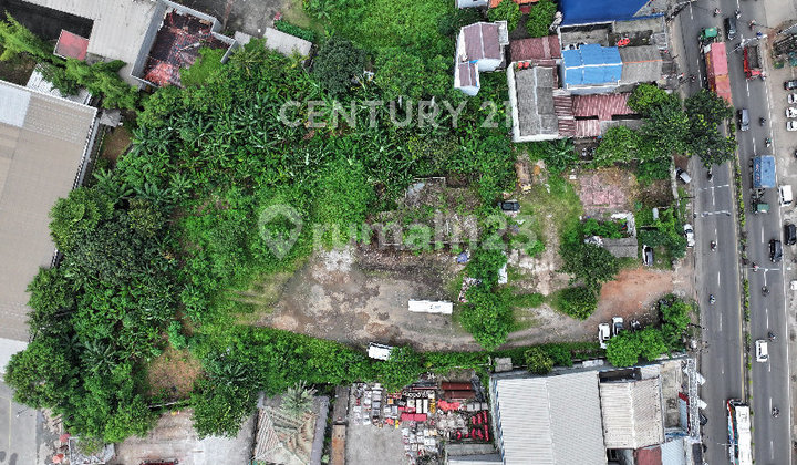 Lahan Komersial Langka Kota Bekasi Jalan Besar Buat Showroom