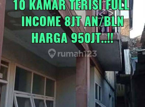 Kosan 2 Lantai Tengah Kota Dkt Tol Moch Toha Kamar 10 Aktif 950jt 1