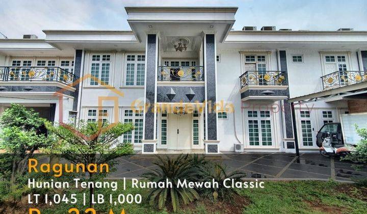 Nice House At Ragunan Lt 1050m² Lb1000m² Km 7+2 Kt 7+2 02.24  2