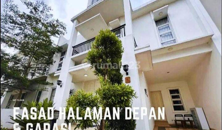 rent house at depok 2 lt dlm cluster furnished kt 3 km 3 07.24 2