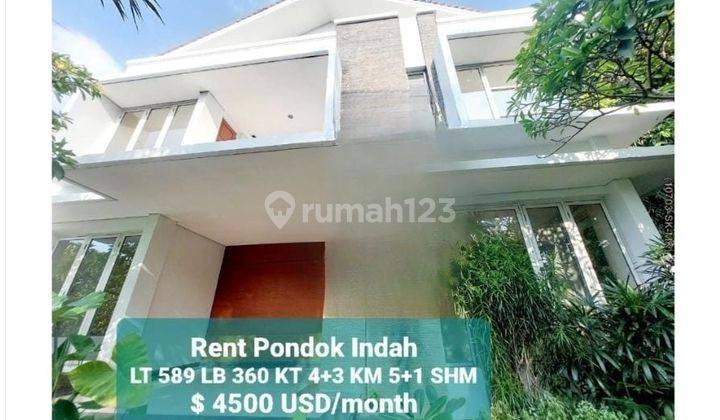 Disewakan Rumah Mewah Di Pondok Indah, Jaksel Rp69,1jt Bln 12.24 1