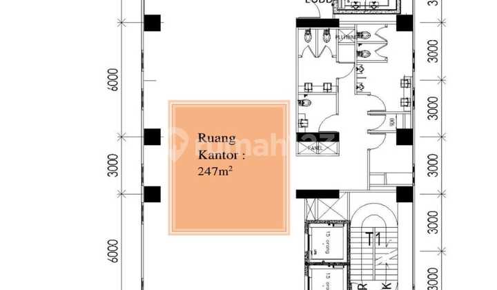 For Sale Sanggala Building in front of KKO Cilandak, 2 Towers // 275M // 11.25