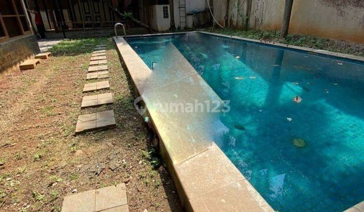 Rent Rumah At Senopati Lt 850m² Lb 600m² 4 Kt 3 Km S Pool 05.24 2