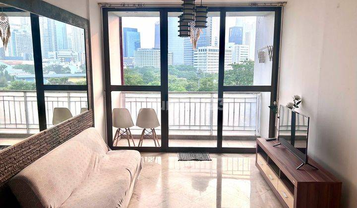 For Rent Apartement Taman Rasuna 2 Br 2 Km Lantai 9 8.24 2