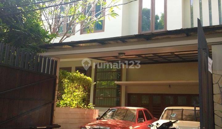 For Rent Rumah Senopati Lt 350m² Lb 400m² 4 Kt 2 Lantai 9.24 1