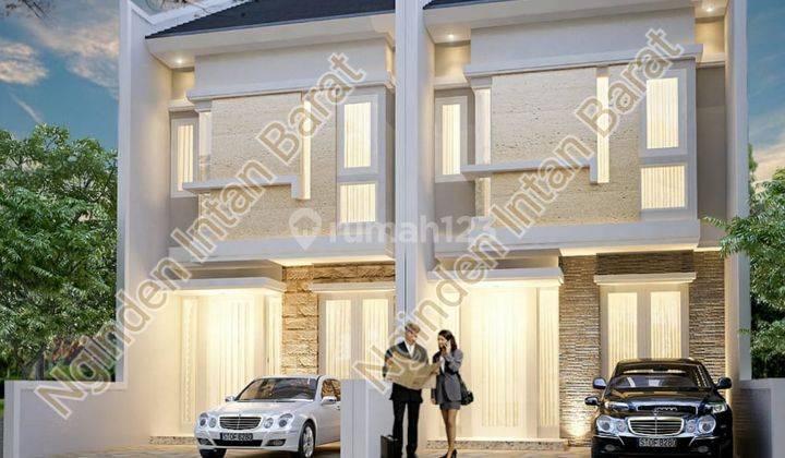 Dijual Rumah 2 Lantai SHM di Nginden Intan Barat Surabaya 1