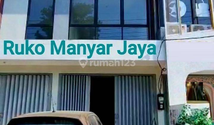 Dijual Ruko Baru 3 Lantai di Manyar Jaya Surabaya 1