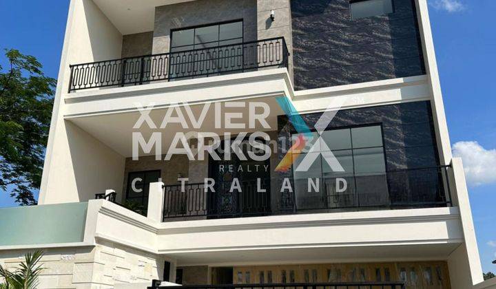 Rumah Citraland North Emerald Mansion Row Besar Bangunan Ciamik 1