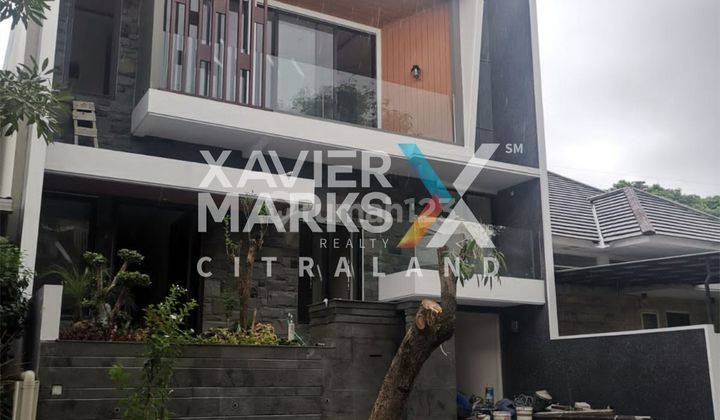 Rumah Citraland Woodland Ciamik Minimalis Modern Row Jalan Besar 1