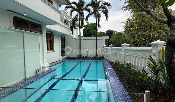 Rumah Pondok Indah Lt 450m² Lb 550m² 5 Br 4 Bath Furnished 6.24 1