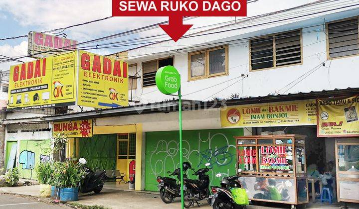Sewa Ruko Mainroad Dago Bandung Cocok Usaha, Kuliner Dan Kantor 1