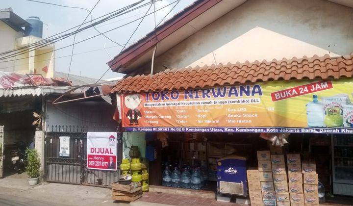 Rumah Tua + Warung di Kompas, Kembangan. Jakarta Barat. 1