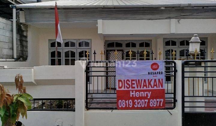 Disewakan, Rumah Bagus Baru Selesai Di Renovasi 1