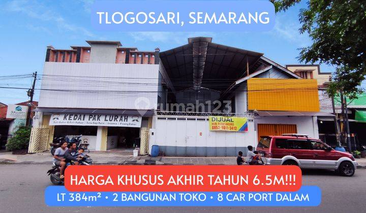 RUKO BESAR LUAS 384m² TLOGOSARI RAYA MURAH! 1