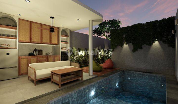 Villa Murah Banget Hanya 1M an ,bagus, Furnished, di Sanur Denpasar  1