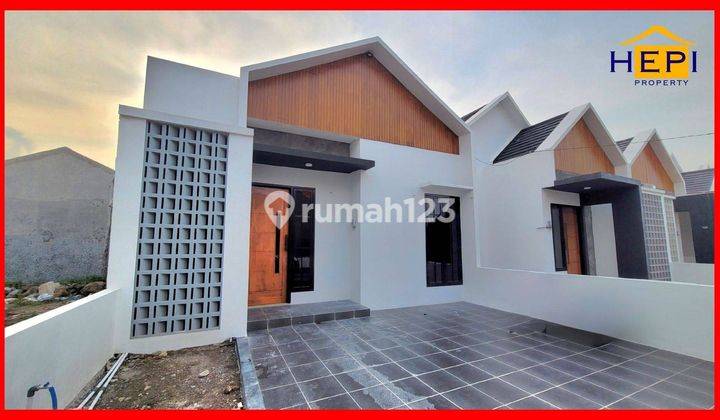 Rumah Baru Design Cantik di Perum Bpd SHM Hadap Timur 1