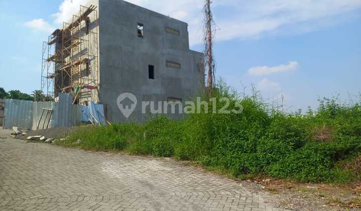 Tanah Kavling Borobudur Kembangarum Posisi Hook belakang Ramai