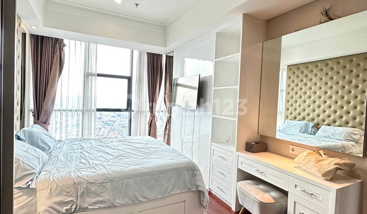 Sewa Apartemen Casa Grande 2 Bedroom Lantai Tinggi Furnished 2