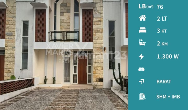 Villa 2 Lantai Daerah Wisata di Permata Panderman Batu