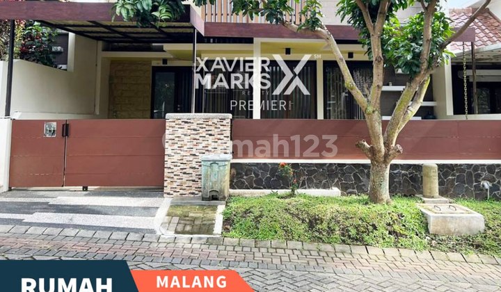 Furnished House 24-Hour Security in Greenland Tidar Malang 1