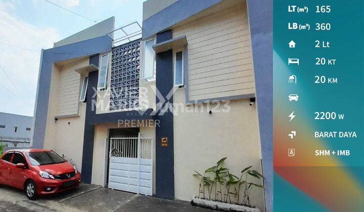 Rumah Kos Full Penghuni Kualitas Premium di Tlogomas Malang 1
