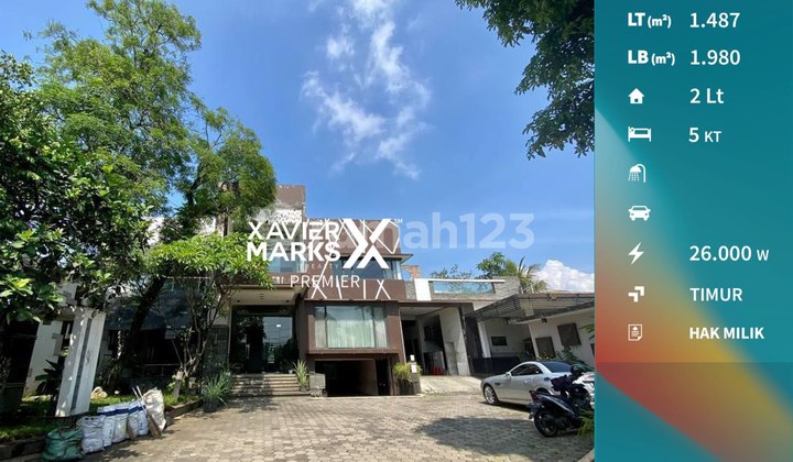 Kantor Mewah + Gudang di Jl Raya Karanglo Malang