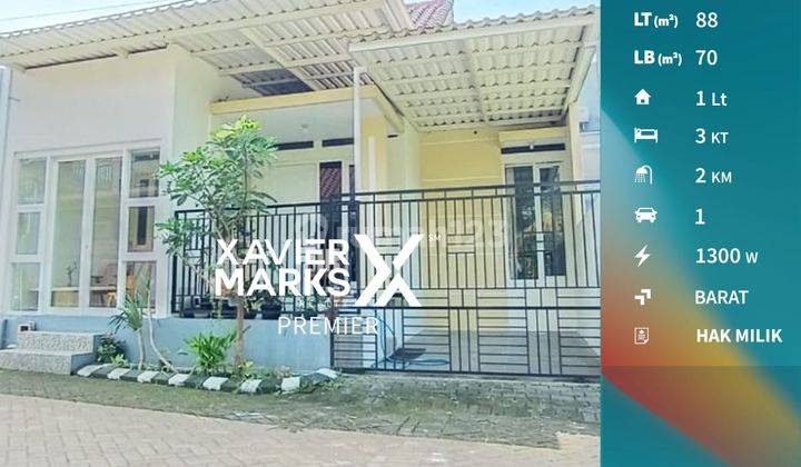 Rumah Baru Minimalis Semi Furnish di Pandanwangi Green Sulfat Malang 1