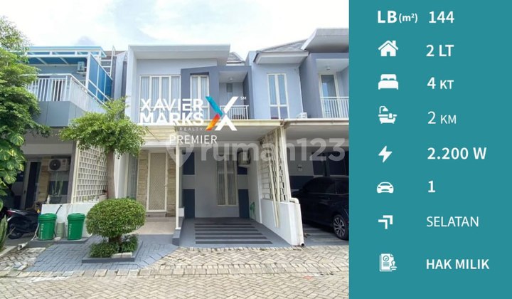 Rumah Furnish Premium Lokasi Favorit di Green Orchid Malang