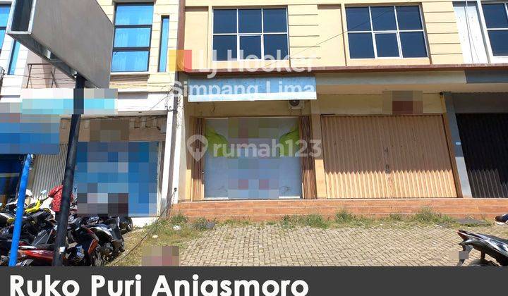 Ruko 3 Lantai di Puri Anjsamoro, Semarang Bagus 1