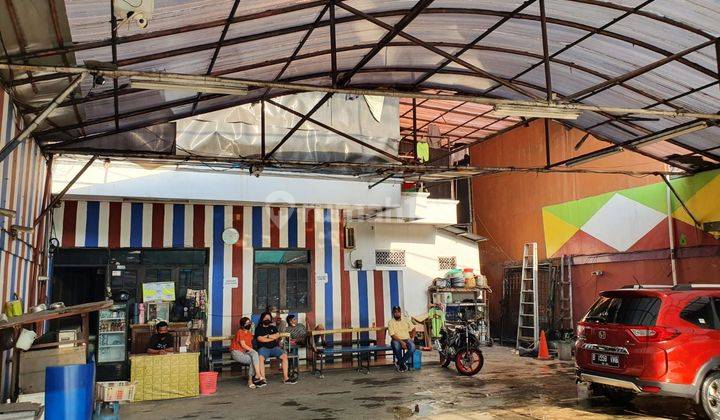 Dijual Rumah Dan Tempat Usaha car Wash Saat Ini Kemanggisan Raya 1