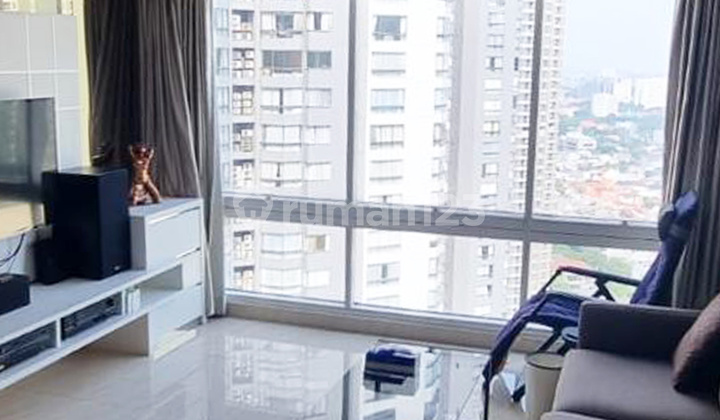 Dijual Taman Anggrek Condominium, Fully Furnished, 2 Bedroom 88sqm, City View