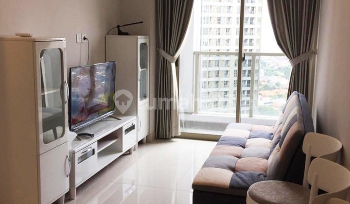 Rent Fully Furnished 2 Bedroom, High Floor, Pool View at Taman Anggrek Residences