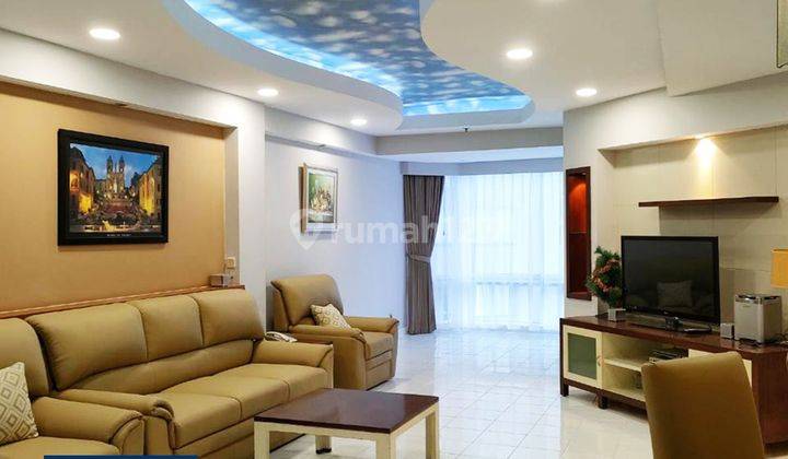 Dijual Taman Anggrek Condominium, Fully Furnished, 3 Bedrooms, Lantai Atas 1