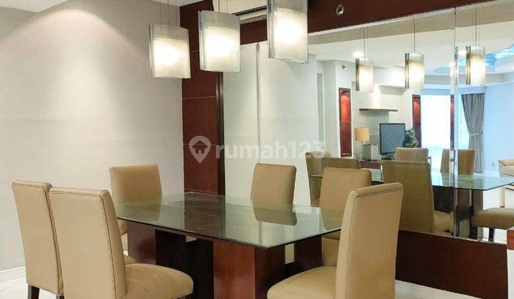 Dijual Taman Anggrek Condominium, Fully Furnished, 3 Bedrooms, Lantai Atas 2