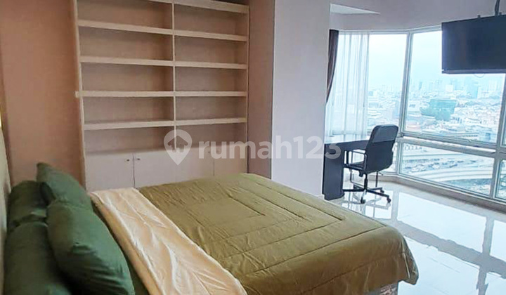 Disewa 175Jt Pertahun 3 Bedroom, Fully Furnished, Low Floor, Taman Anggrek Condominium 2